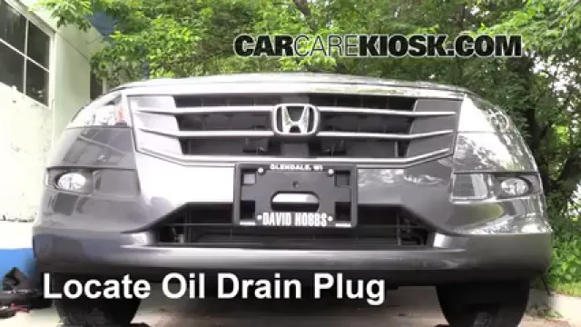 2012 Honda Crosstour EX-L 3.5L V6 Aceite Cambiar aceite y filtro de aceite